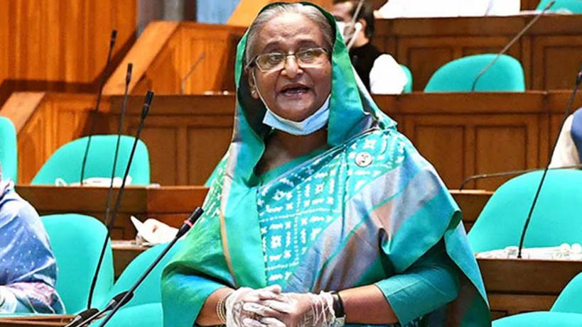 বঙ্গবন্ধুর স্বপ্ন পূরণ করতে পেরে সংসদে কাঁদলেন প্রধানমন্ত্রী