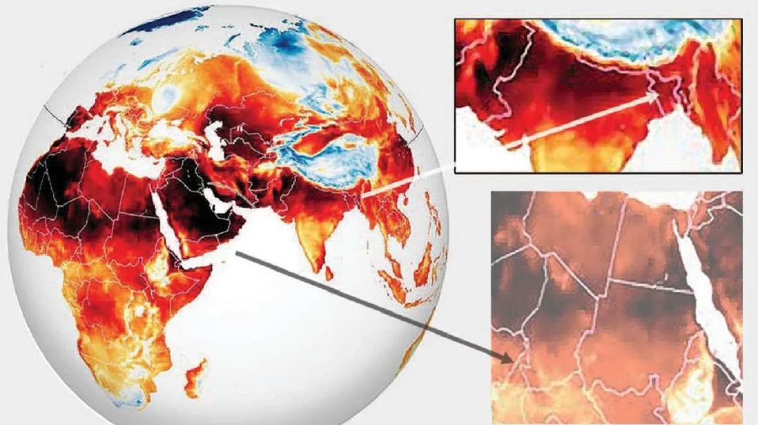 ভয়াবহ দাবদাহ-দাবানলে পুড়ছে অর্ধেক পৃথিবী