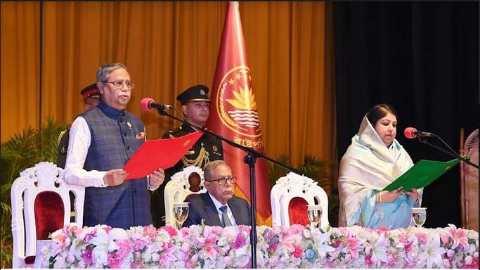 Mohammad Sahabuddin sworn in as 22nd President of Bangladesh