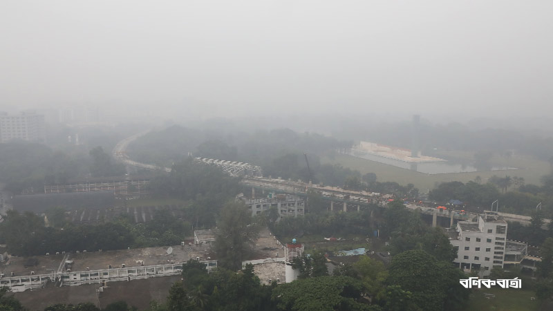 রাজধানীতে গুঁড়ি গুঁড়ি বৃষ্টি