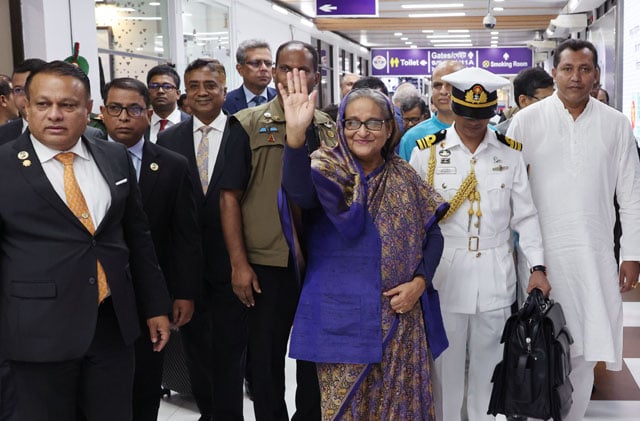 PM returns home from Geneva