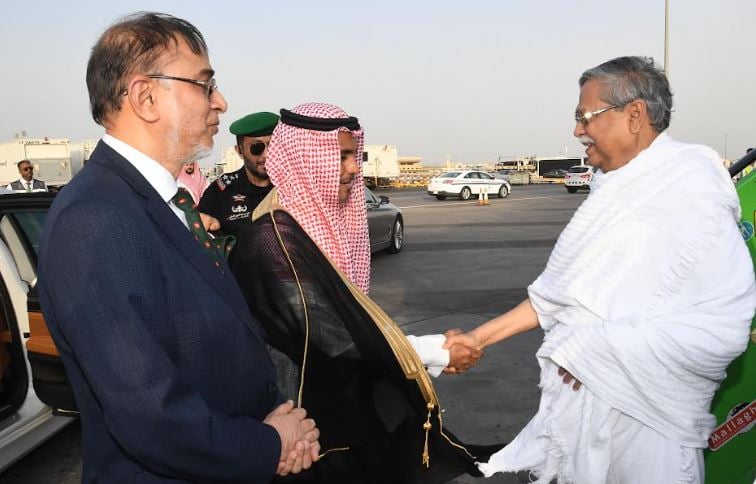 President arrives Saudi Arabia to perform Hajj