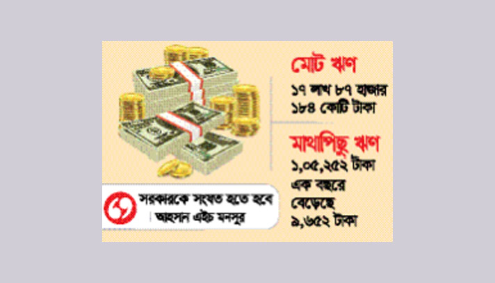 সদ্যোজাত শিশুর কাঁধেও লাখ টাকা ঋণের বোঝা