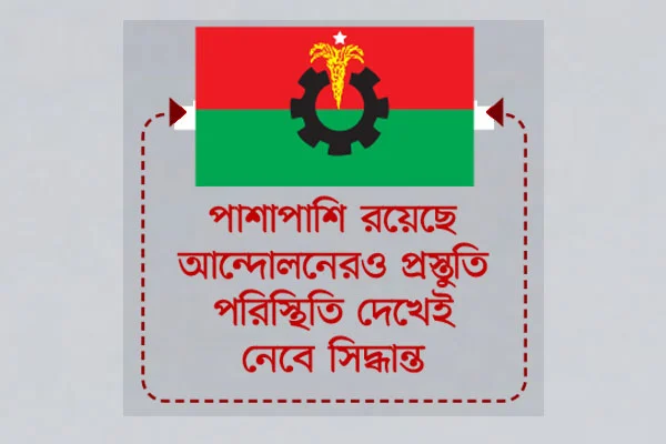 প্রার্থী বাছাই ও ইশতেহারে ব্যস্ত বিএনপি