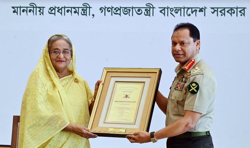 Army earned people’s confidence through their performance: PM