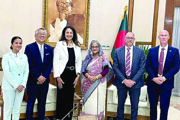 সংলাপ মধ্যস্থতায় নেই আমেরিকা অবাধ সুষ্ঠু সংঘাতমুক্ত নির্বাচন নিয়ে মার্কিন আন্ডার-সেক্রেটারির দিনভর বৈঠক, ভীতিহীন সাংবাদিকতা ও মুক্তচিন্তার সুশীলসমাজের ওপর জোর, তত্ত্বাবধায়ক সরকার নিয়ে কিছু বলেননি