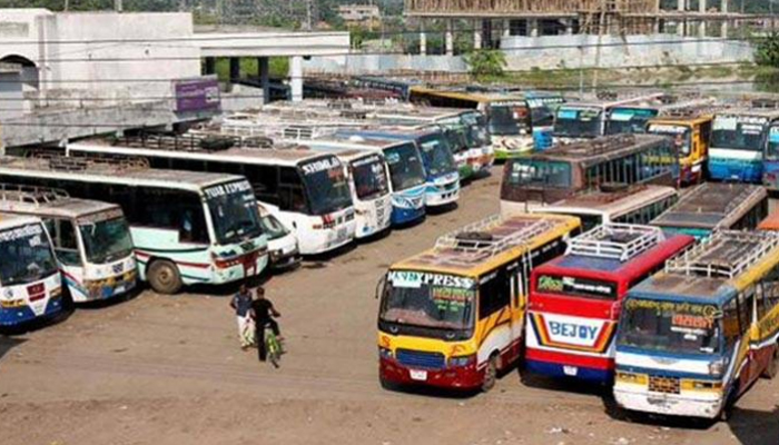 সিরাজগঞ্জ-ঢাকা বাস চলাচল বন্ধ