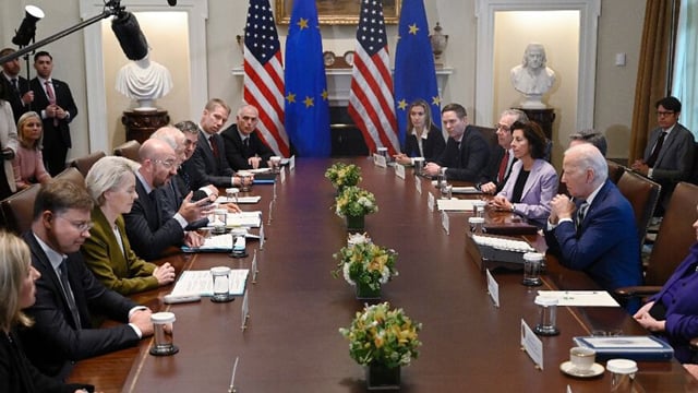 US, EU show united front on Israel, Ukraine