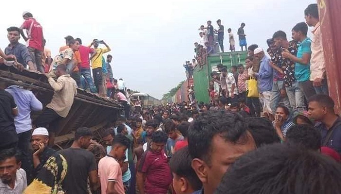 ভৈরবে ট্রেন দুর্ঘটনা: নিহত বেড়ে ২৪, আহত শতাধিক