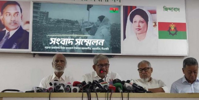 বিরোধী নেতাদের সাজা-আটক স্বৈরাচারী শাসকদের পুরনো প্র্যাকটিস : মির্জা ফখরুল