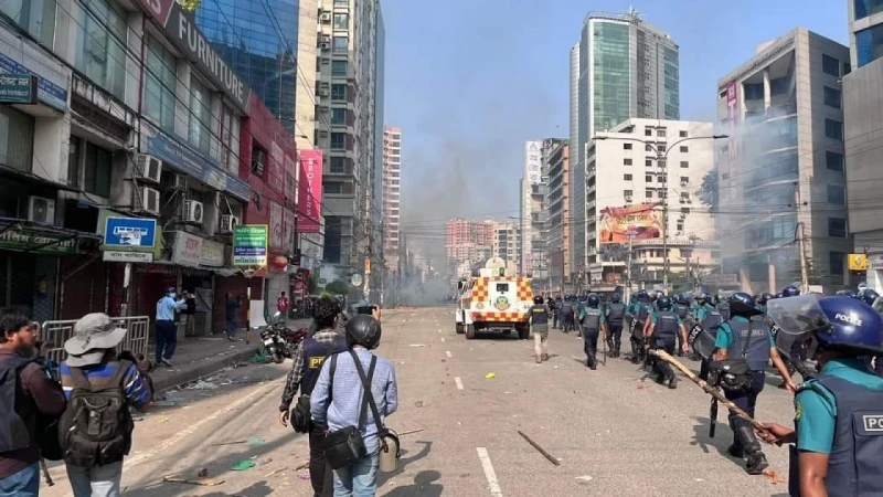 বিএনপি-পুলিশ সংঘর্ষের সূত্রপাত যেভাবে