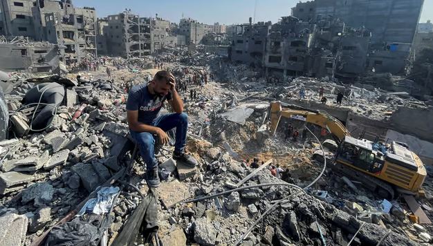 Gaza says Israel’s strikes on refugee camp kill over 195 people