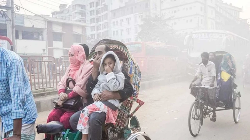 বৃষ্টির পরও ঢাকার বাতাস ‘অস্বাস্থ্যকর’