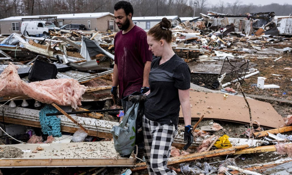 যুক্তরাষ্ট্রে টর্নেডোর আঘাত, নিহত বেড়ে ৩৪