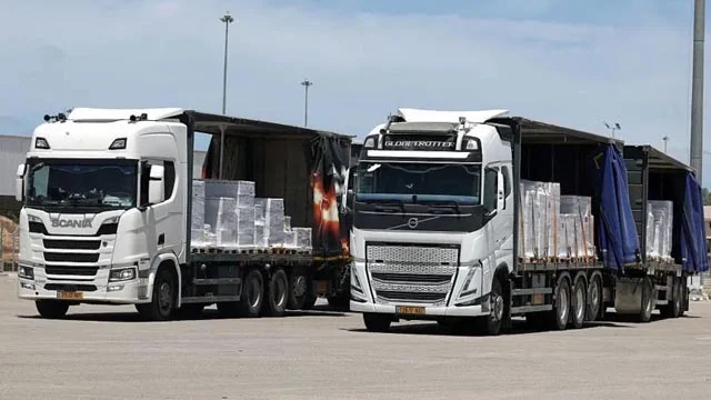 UN says around 90 aid trucks ‘dispatched’ into Gaza