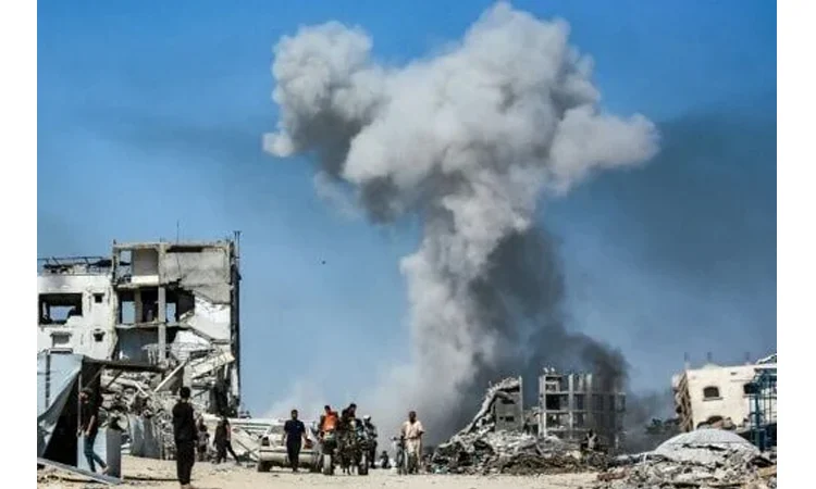 Israel strikes Gaza as PM vows to bring hostages home