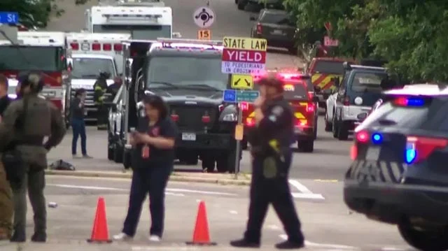 Multiple burn injuries in attack at Gaza hostage protest in US