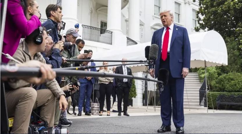 Sometimes countries have to fight to resolve problems: Trump