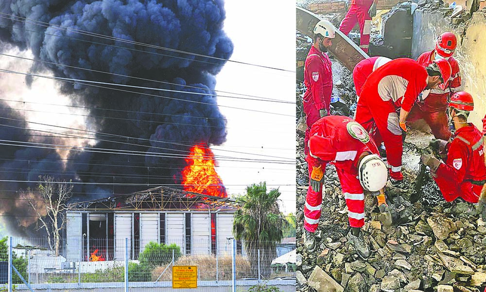 ধ্বংসযজ্ঞে অনড় ইরান-ইসরায়েল ইরানের আকাশ আমাদের নিয়ন্ত্রণে, খামেনি কোথায় আছে জানি, কিন্তু মারব না: ট্রাম্প তেহরান খালি করতে বললেন ট্রাম্প খামেনিকে হত্যা করলে সংঘাতের অবসান ঘটবে : নেতানিয়াহু ইসরায়েলে মোসাদের অফিসে হামলা খামেনির ঘনিষ্ঠ কমান্ডারকে হত্যার দাবি ইসরায়েলের