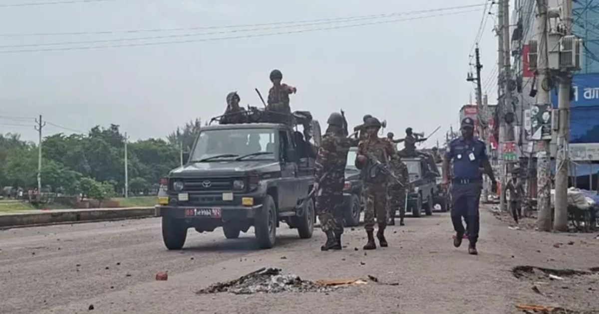 কারফিউ শেষে গোপালগঞ্জে ১৪৪ ধারা জারি।