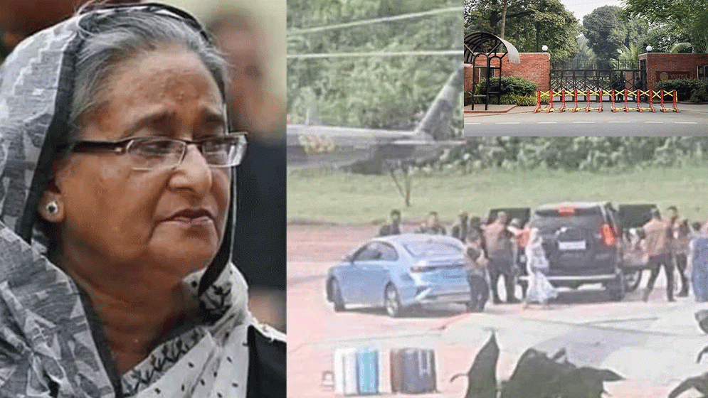 হাসিনার পালানোর দৃশ্য ও যেসব স্মৃতির সাক্ষী হচ্ছে ‘জুলাই স্মৃতি জাদুঘর’