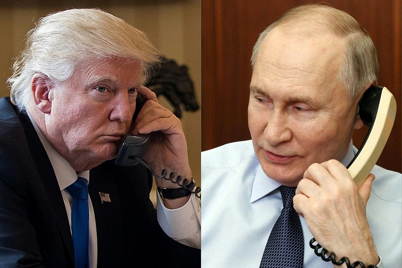 No progress at all, Trump after phone call with Putin