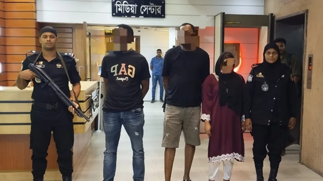 নাইজেরিয়ান চক্রের ফাঁদে প্রতারিত শতাধিক বাংলাদেশি দুই নাইজেরিয়ানসহ গ্রেফতার ৩