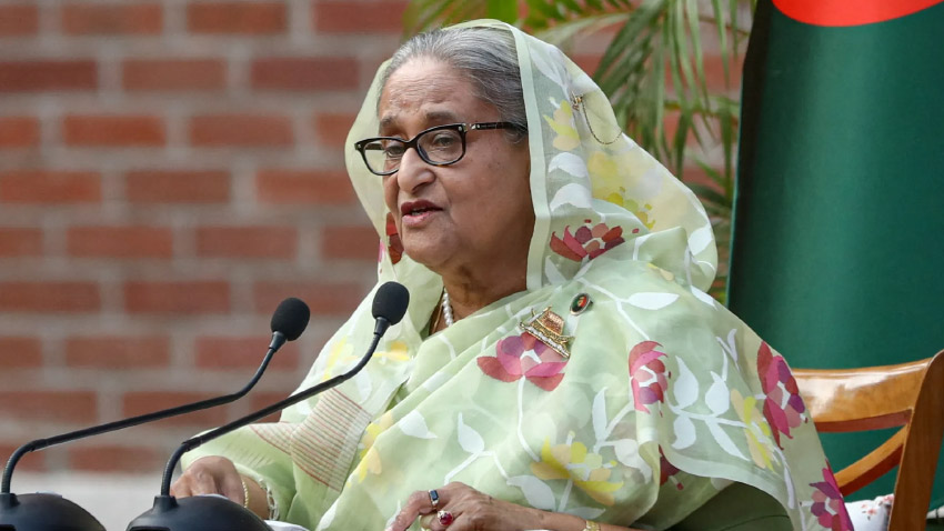 Hasina denies crimes against humanity charges