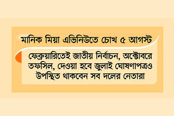 কাল ভোটের রোডম্যাপ