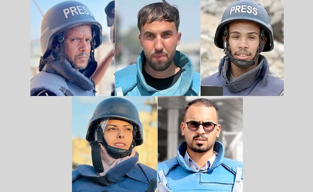 Five journalists among 20 killed in Israeli strikes on Gaza hospital