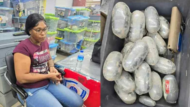 বিমানবন্দরে ১৩০ কোটি টাকার কোকেনসহ গায়ানার নারী গ্রেপ্তার