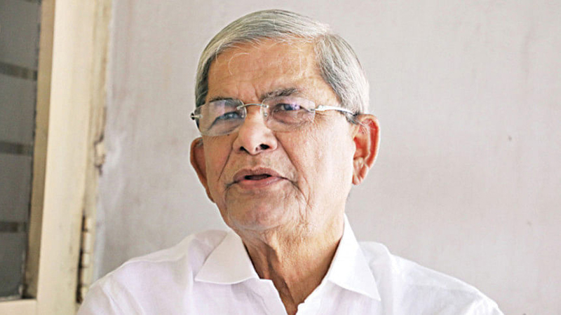 Mirza Fakhrul hospitalised in late night
