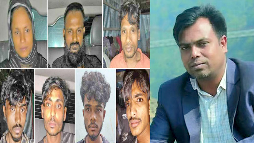 Journo Tuhin’s killing: Seven put on 2-day remand