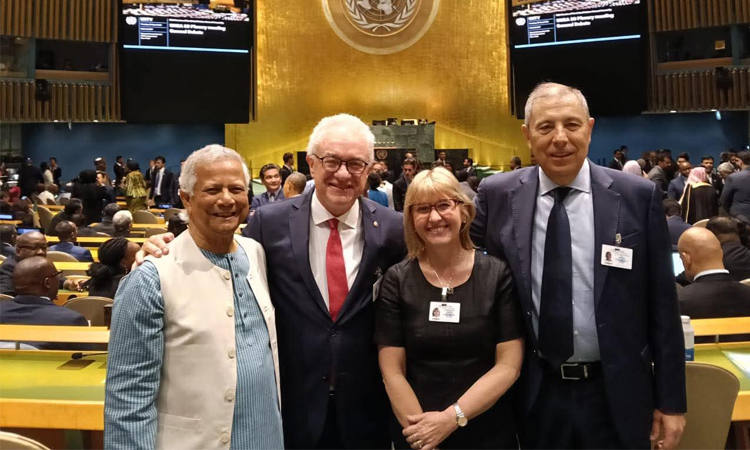 CA meets prominent world leaders at UN Headquarters