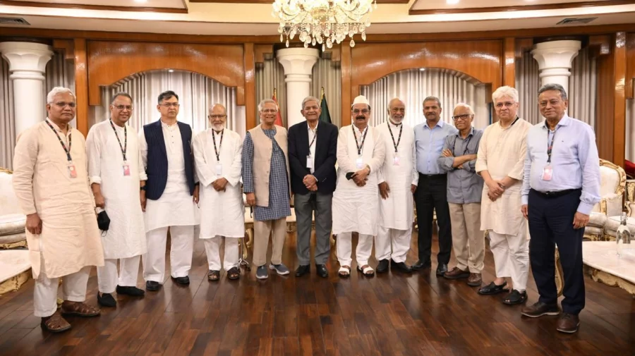 CA stresses timely polls in meeting with BNP, Jamaat, and NCP BNP says a force is trying to delay the election Jamaat wants clarity on July Declaration before election roadmap NCP demands security guarantees