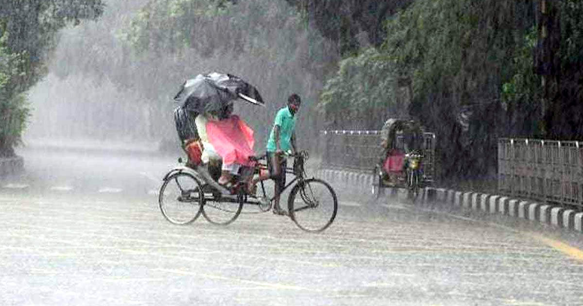 ২৪ ঘণ্টার মধ্যে চার বিভাগে ভারী বৃষ্টির আভাস