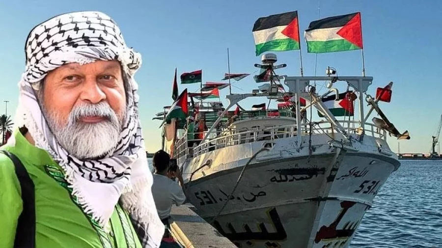 Shahidul Alam claims abduction by Israeli forces at sea Shahidul Alam identified himself in a Facebook video, claiming they had been intercepted at sea
