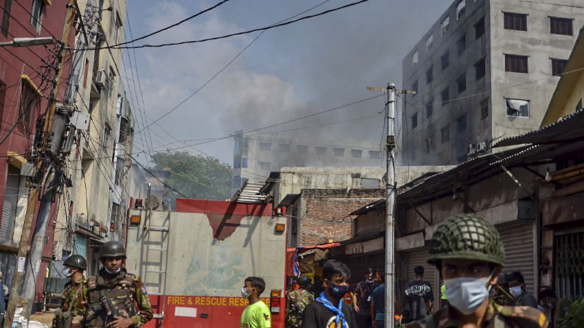 Death toll from Mirpur fire rises to 16