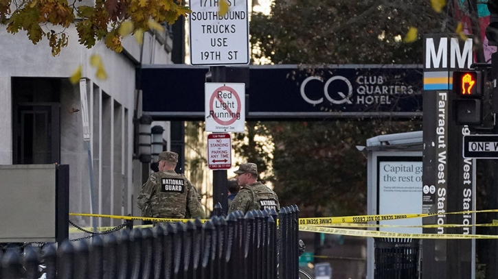 ওয়াশিংটনে ন্যাশনাল গার্ডের দুই সেনাকে গুলি, হামলাকারী হাসপাতালে