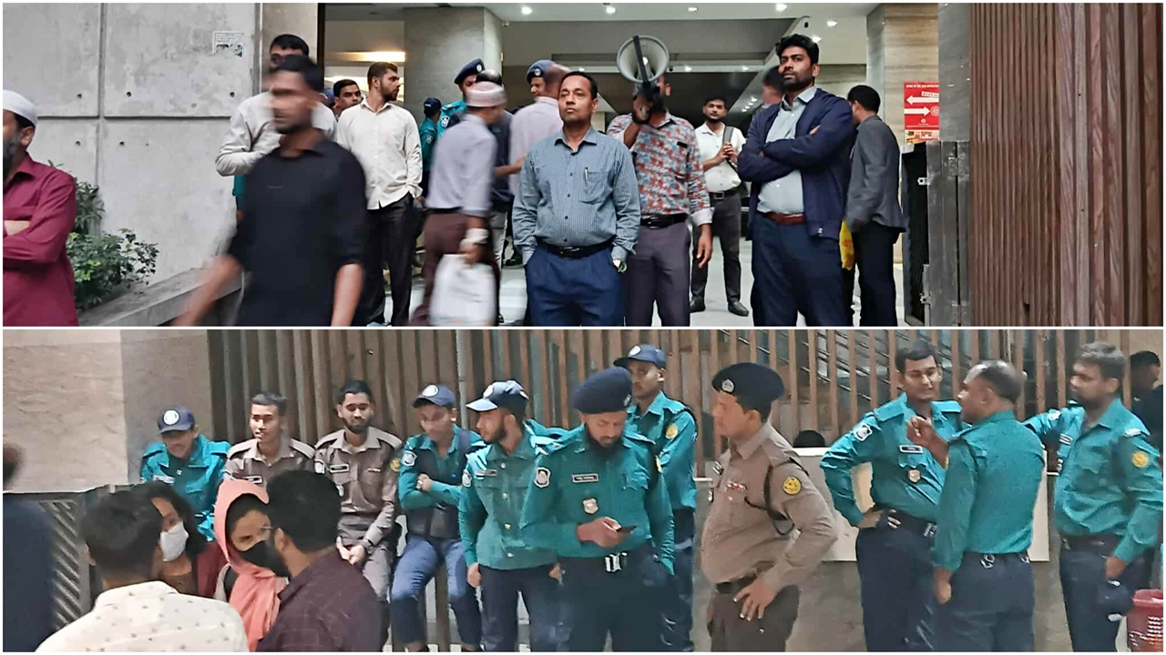 সচিবালয়ে ভাতা দাবিতে অর্থ উপদেষ্টাকে অবরুদ্ধ করে নন-ক্যাডার কর্মচারীরা