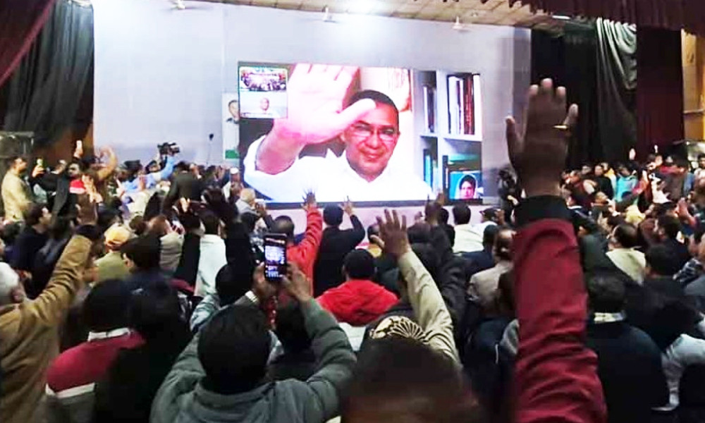 দেশকে ধ্বংসের কিনারা থেকে রক্ষায় ঐক্যের আহ্বান তারেক রহমানের