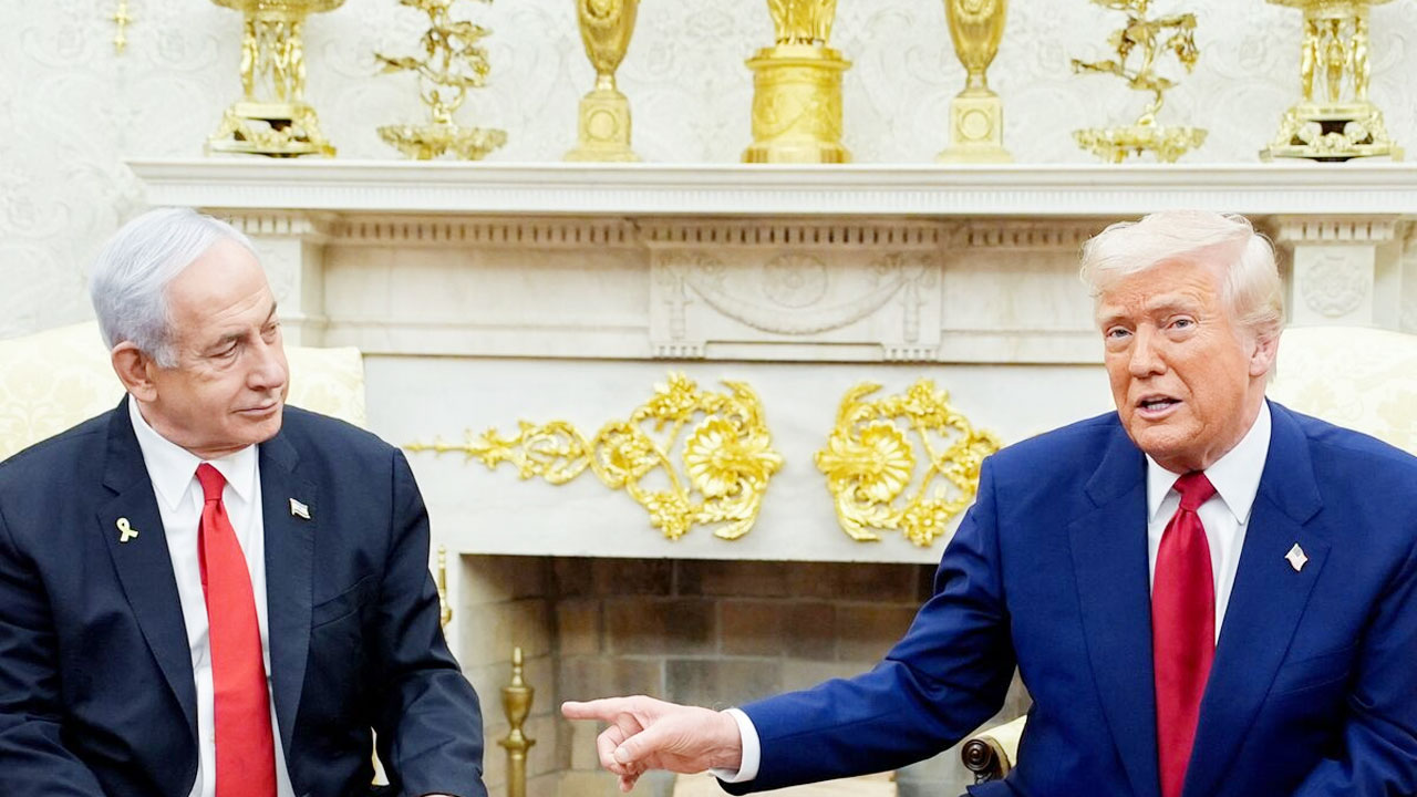 যুক্তরাষ্ট্র-ইসরায়েল বৈঠকে পশ্চিম তীর ইস্যুতে দ্বিমত প্রকাশ ট্রাম্পের
