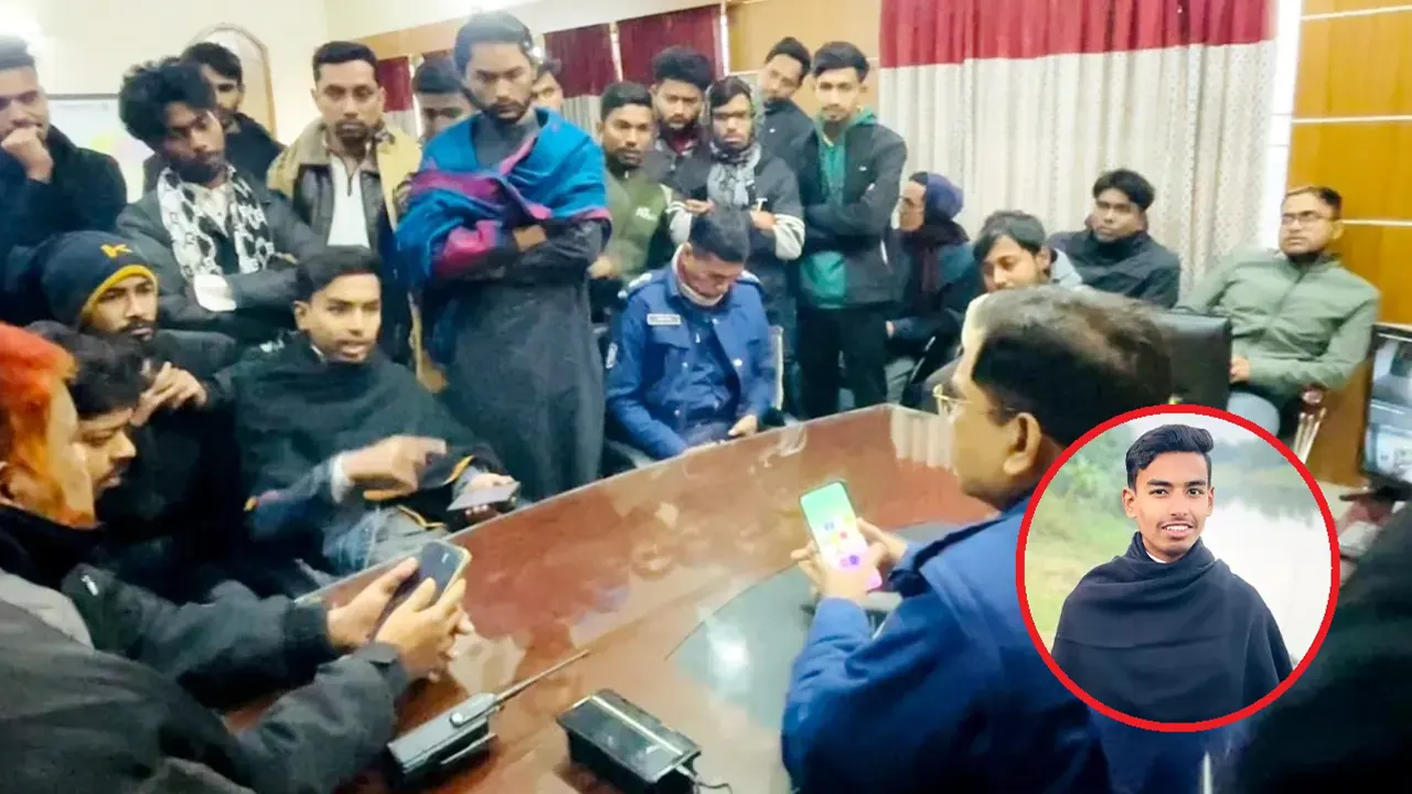 শায়েস্তাগঞ্জে থানা কর্মকর্তাকে হুমকির অভিযোগে ছাত্রনেতা মাহদী হাসানের বিরুদ্ধে মামলা প্রস্তুত