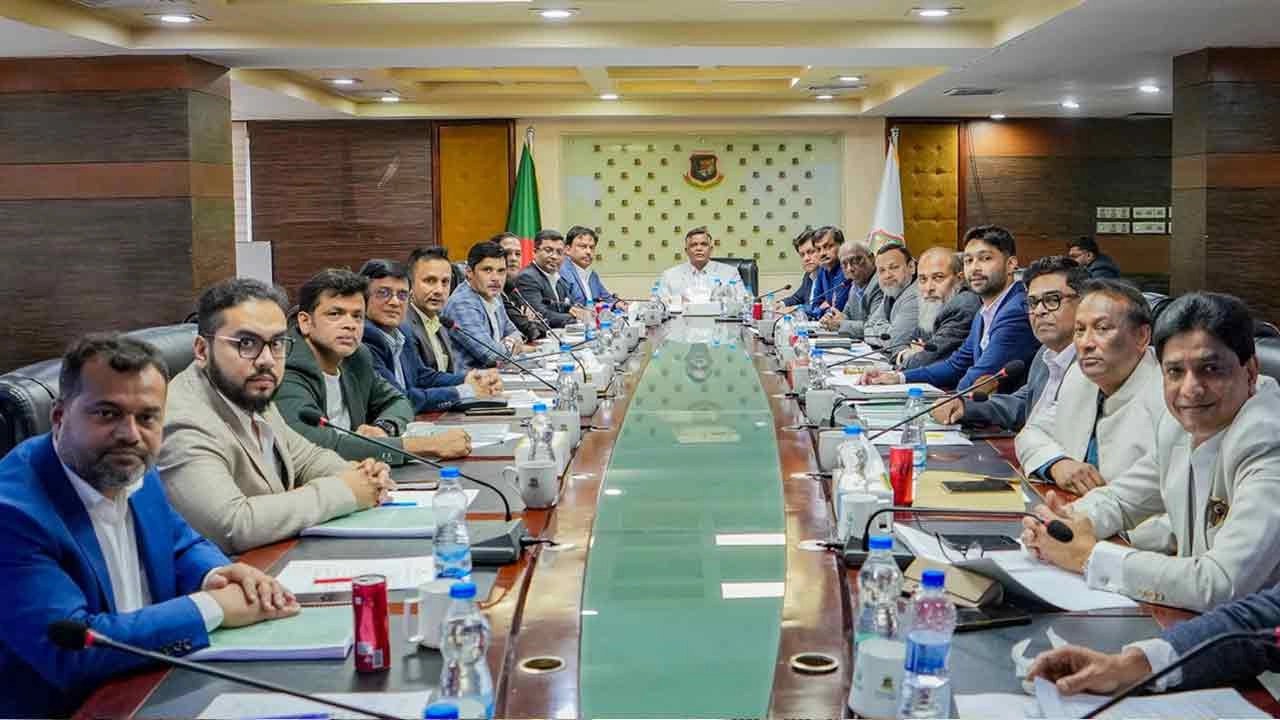 বিসিবি পরিচালনা পর্ষদের ভার্চুয়াল সভা আজ