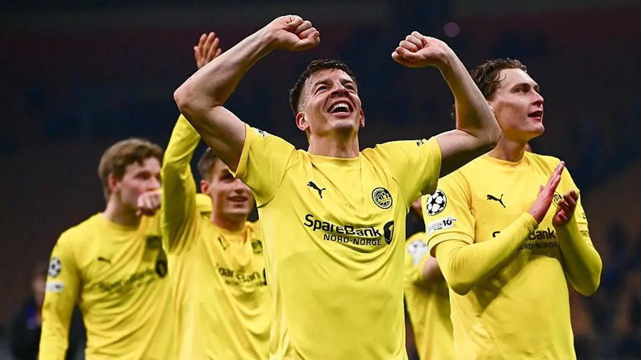 বোডো/গ্লিমট ইতালির ইন্টার মিলানকে হারিয়ে চ্যাম্পিয়নস লিগের শেষ ষোলো নিশ্চিত করলো