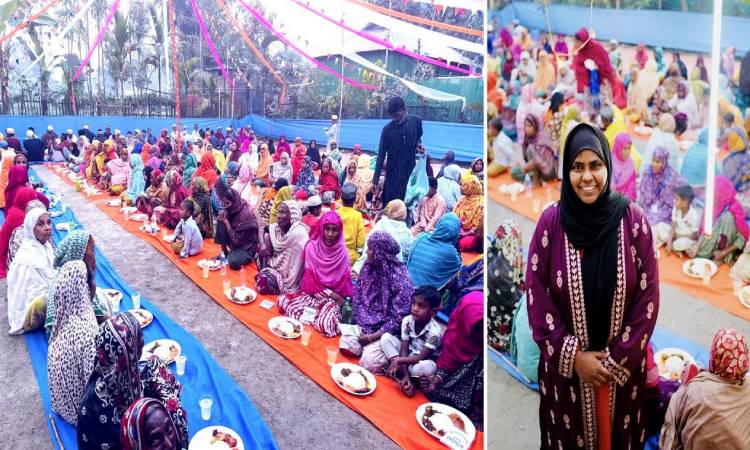 রংপুরে ৮ হাজার দরিদ্রকে ইফতার সামগ্রী বিতরণে উদ্যোগী নারী ক্রিকেটার