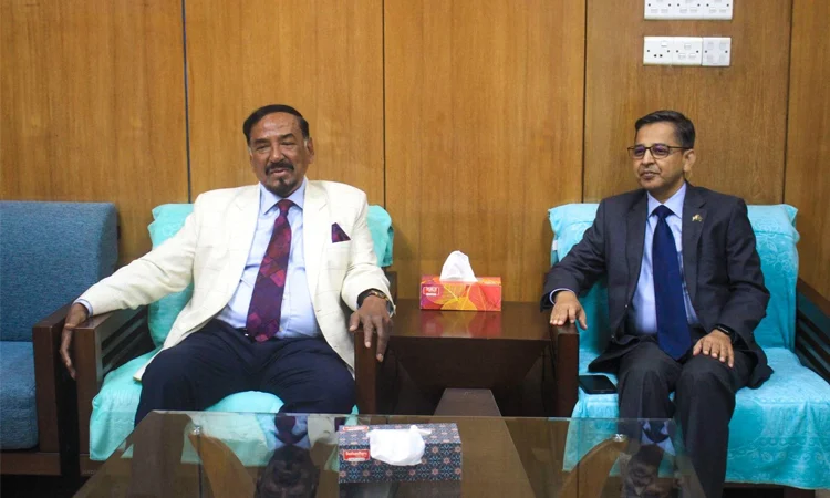 মুক্তিযুদ্ধের ইতিহাস ও দ্বিপক্ষীয় সম্পর্ক নিয়ে বাংলাদেশে ভারতের হাইকমিশনারের সঙ্গে মন্ত্রীর বৈঠক