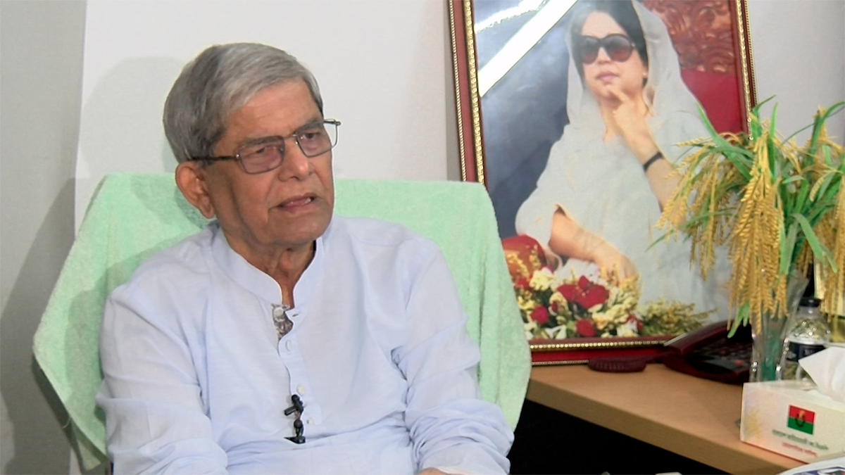 দেশনেত্রীর স্নেহ ও আর্শীবাদ রাজনৈতিক জীবনের সবচেয়ে বড় প্রাপ্তি :  মির্জা ফখরুল