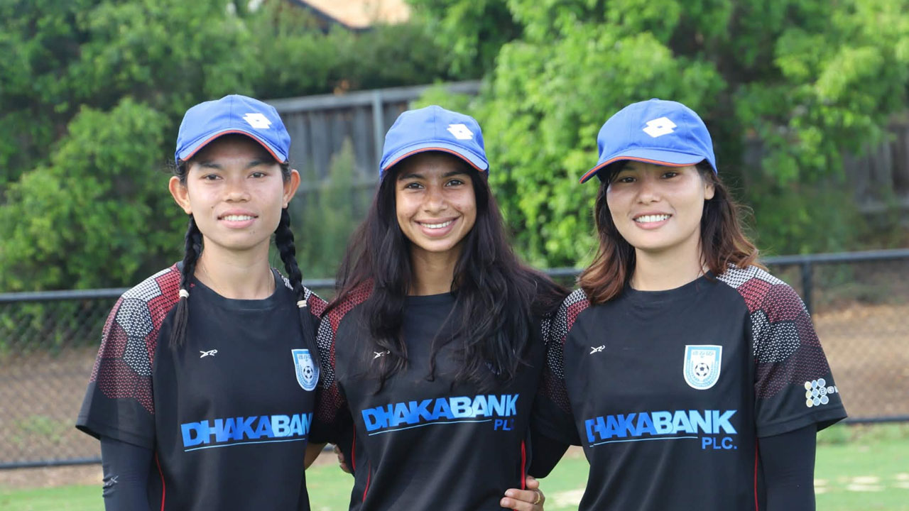 এশিয়ান কাপে নিজেদের সেরাটা দিতে প্রস্তুত বাংলাদেশ নারী ফুটবল দল: মনিকা চাকমা