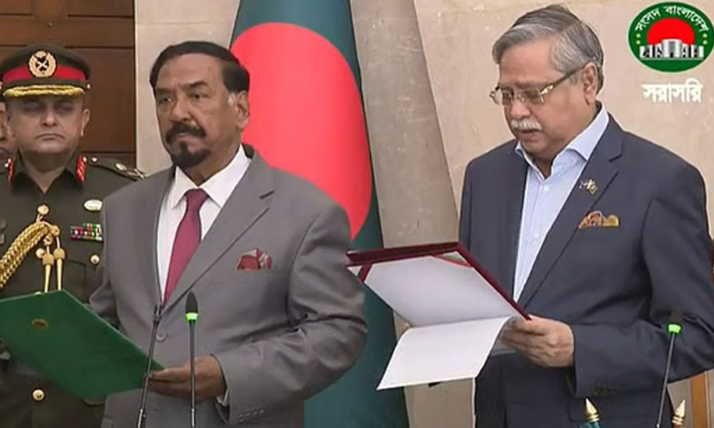 স্পিকার ও ডেপুটি স্পিকার শপথ গ্রহণ করলেন রাষ্ট্রপতির মাধ্যমে